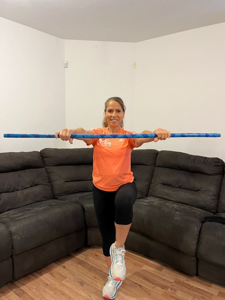 אימון קואורדינציה עם מקל